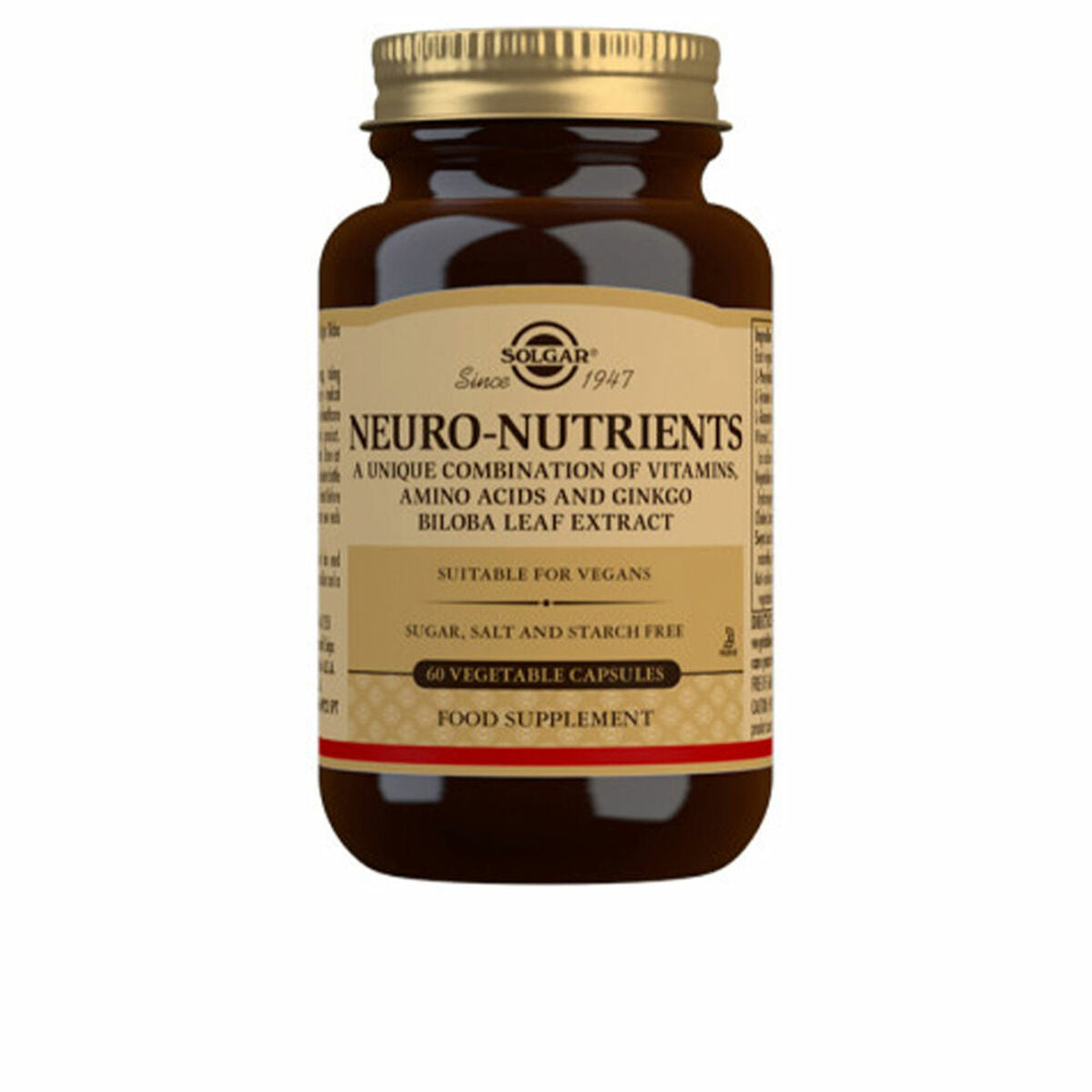 Neuro Nutrients Solgar 60 Units