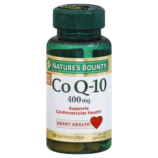 Nature's Bounty Maximum Strength Co Q-10 Rapid Release Softgel Dietary Supplement