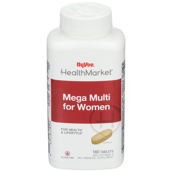 Hy-Vee HealthMarket Mega Multi for Women Dietary Supplement