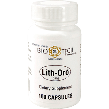 Bio-Tech Lith-Oro 5 mg 100 caps