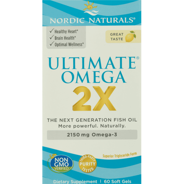 Nordic Naturals Ultimate Omega 2x Softgels