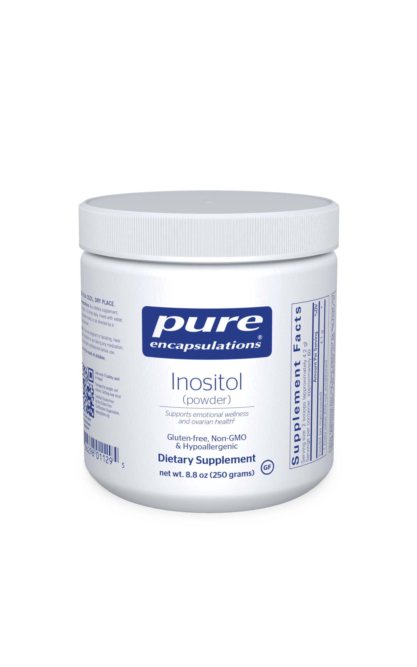 Pure Encapsulations Inositol (powder) 250 gms