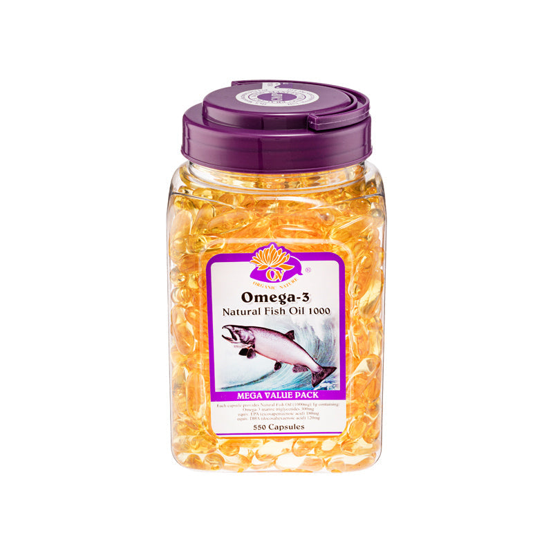Organic Nature Omega-3 Fish Oil