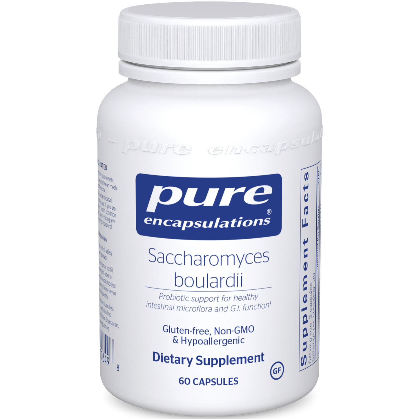 Pure Encapsulations Saccharomyces boulardii 60 vcaps