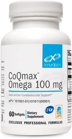 XYMOGEN CoQmax Omega 100 mg 60 Softgels