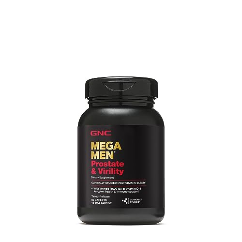 GNC Mega Men Prostate and Virility 90 Caplets