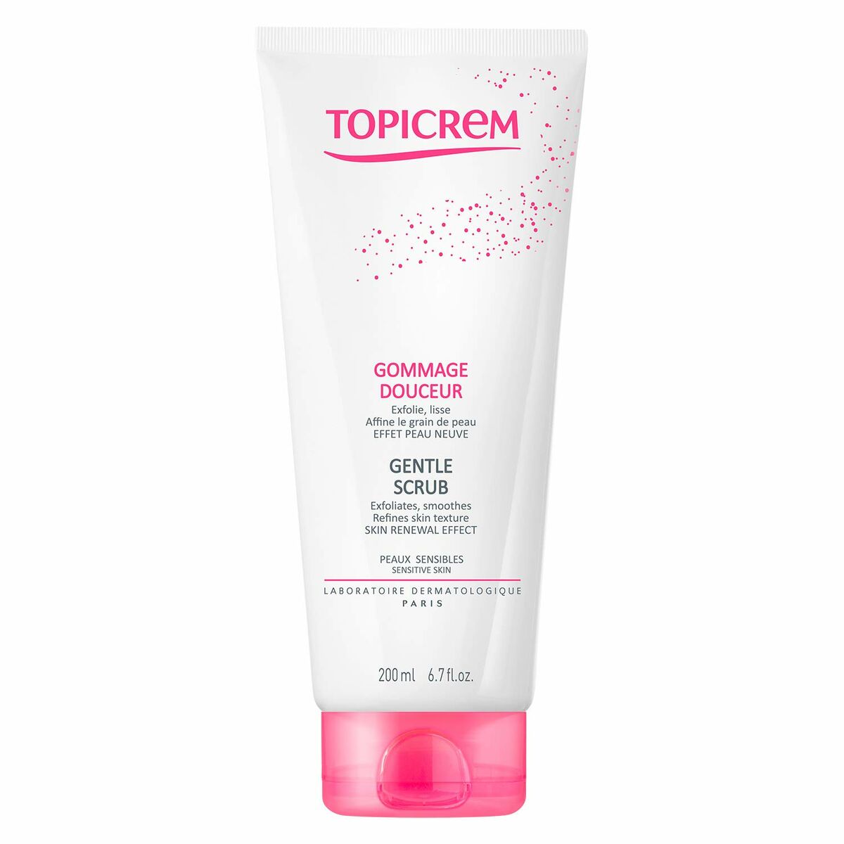 Body Exfoliator Topicrem Soft 200 ml