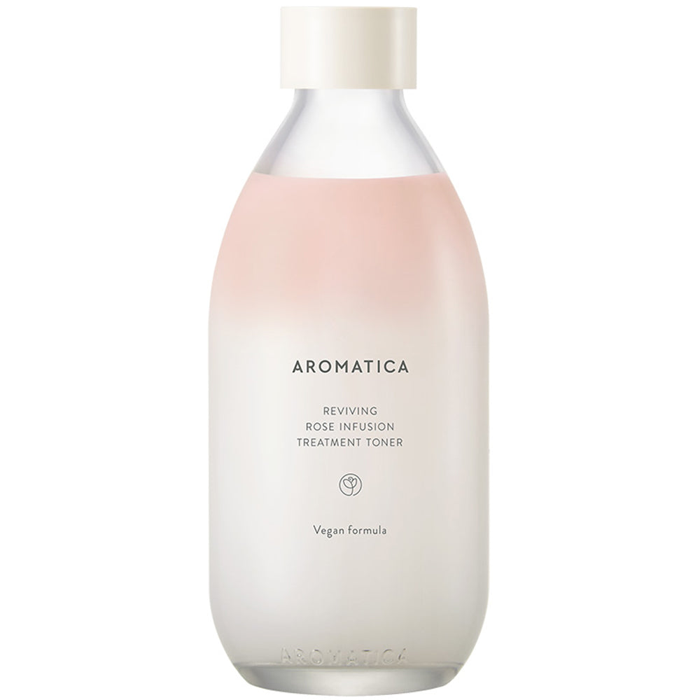 AROMATICA REVIVING ROSE INFUSION TREATMENT TONER, 200ml, 1EA