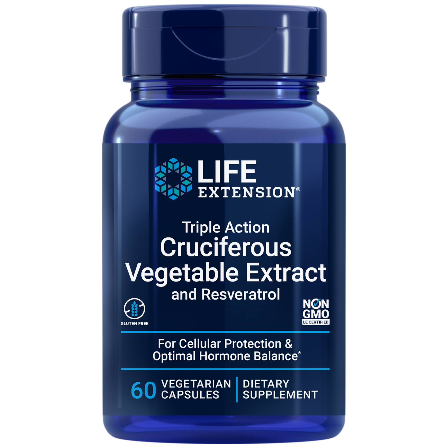 Life Extension Trp Act Cruciferous Veg Extract 60 caps