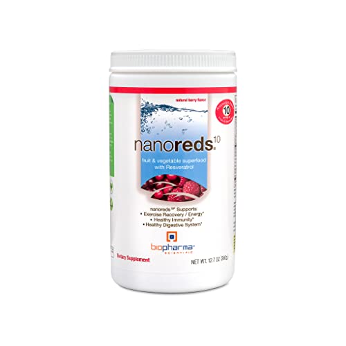 Biopharma Scientific Nanoreds Natural Berry Flavor 30 Servings 12.7 oz