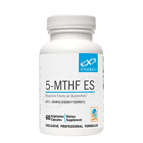 XYMOGEN 5-MTHF ES - 17,000 mcg DFE 60 Capsules