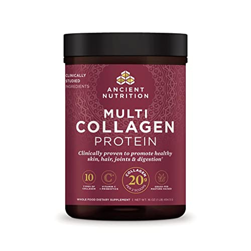 Ancient Nutrition Collagen Powder Protein with Probiotics 16oz