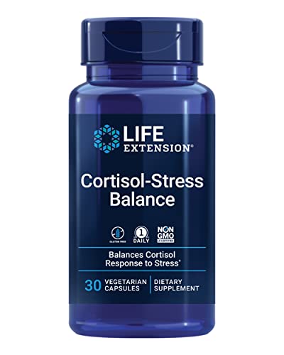 Life Extension Cortisol-Stress Balance 30 Vegetarian Capsules