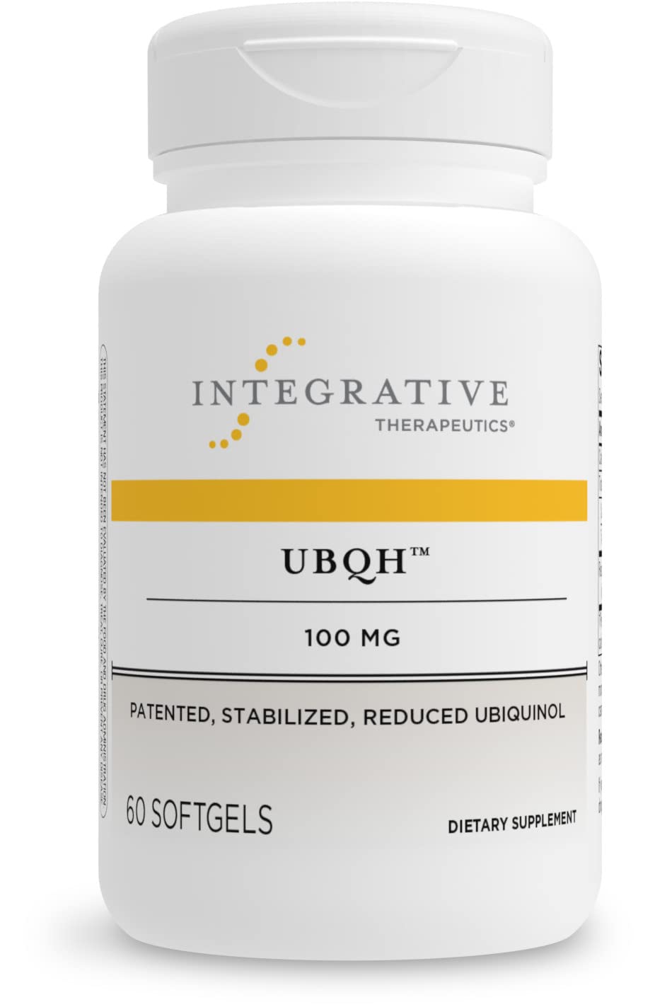 Integrative Therapeutics - UBQH 100 mg CoQ10 Supplement 60 Softgels