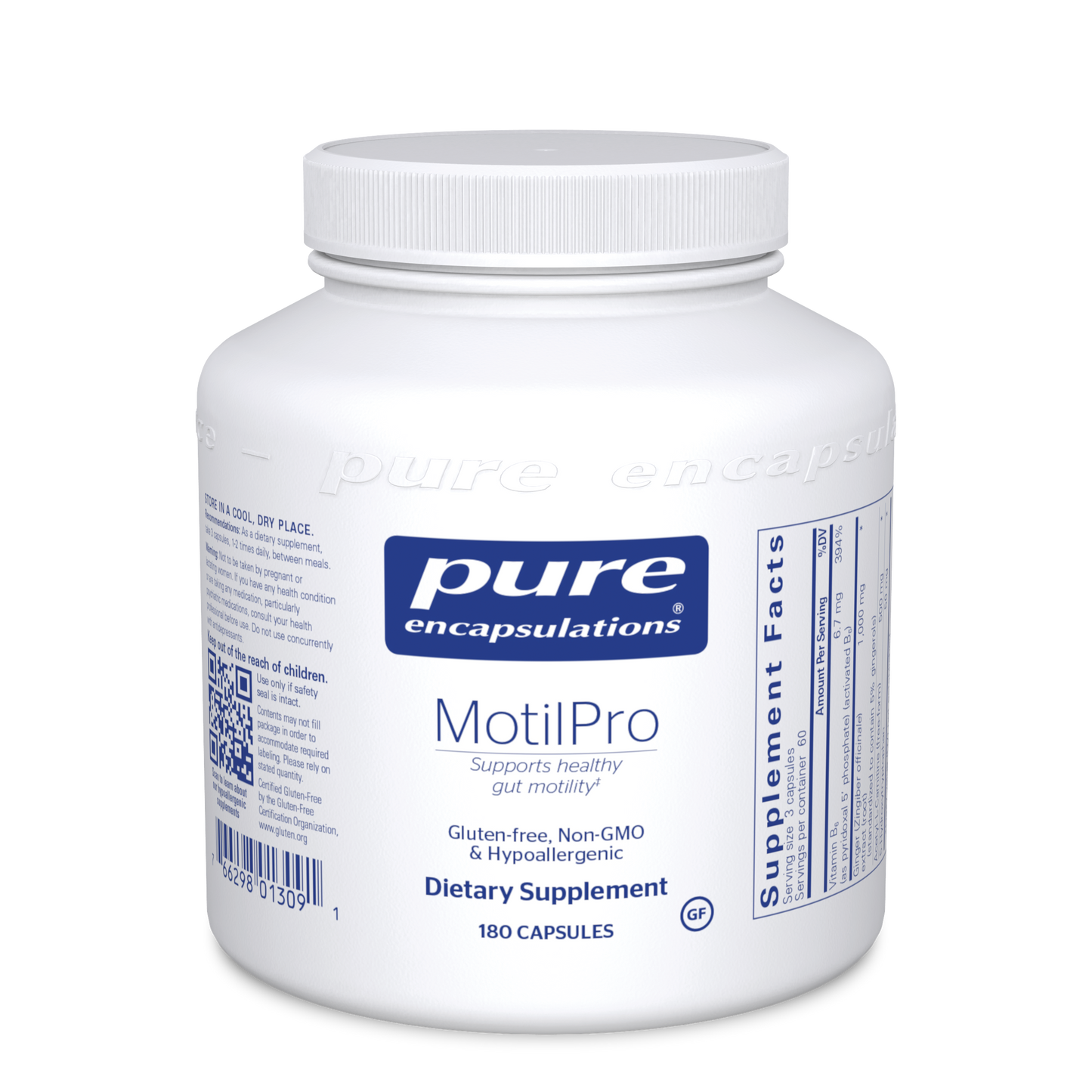 Pure Encapsulations MotilPro 180 vcaps