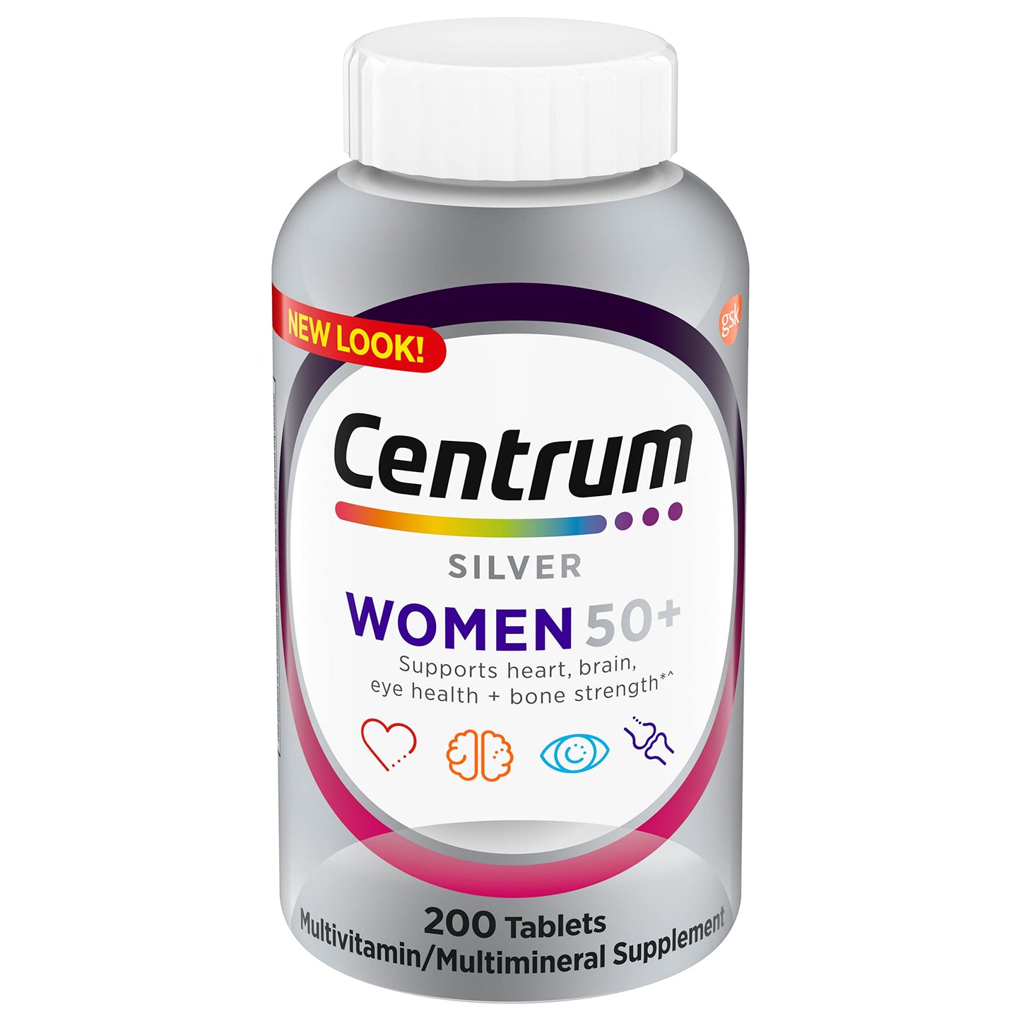 Centrum Silver Women's Multivitamin for Women 50 Plus 200 Ct