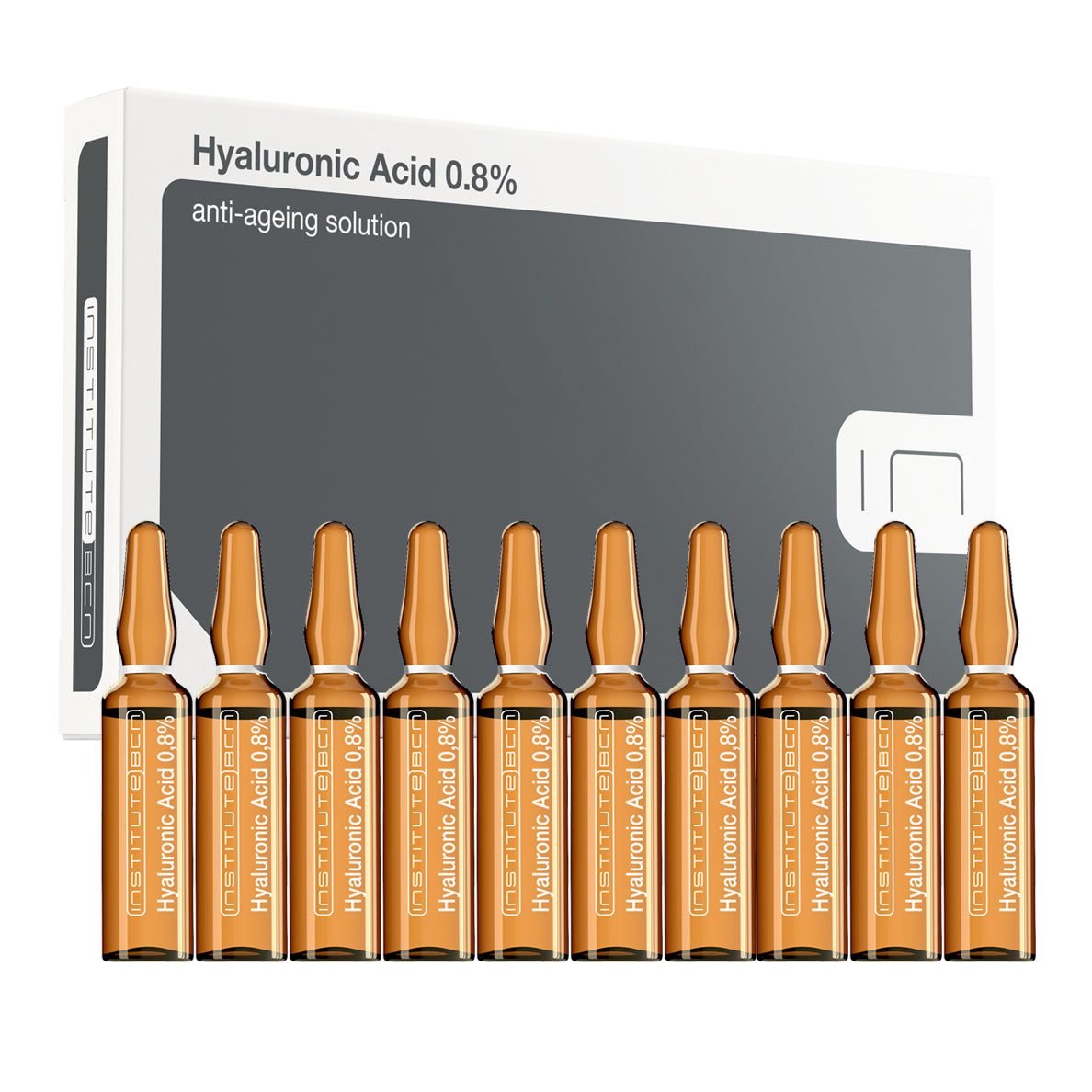 Hyaluronic Acid 0.8% Institute BCN Mesotherapy Serum, Nano Micro Channeling Meso Serum. Box 10 x 2ml