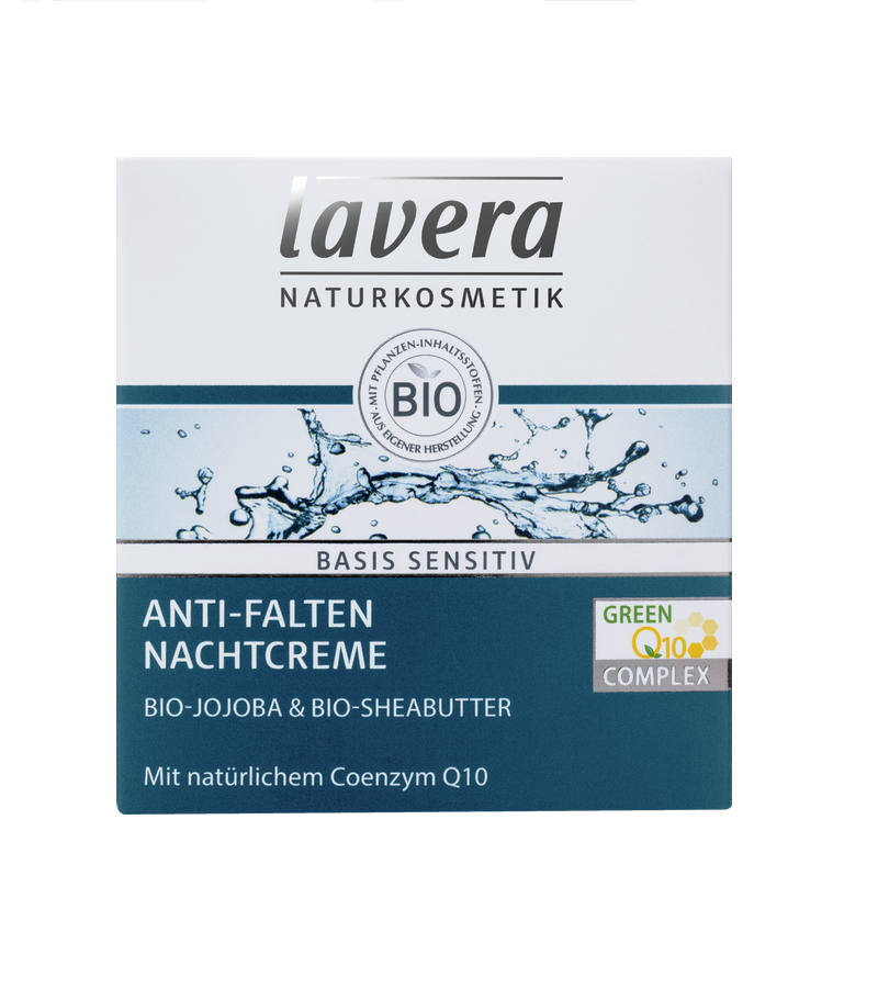Lavera Basic Sensitive Anti-Wrinkle Night Cream Q10 - 50 ml