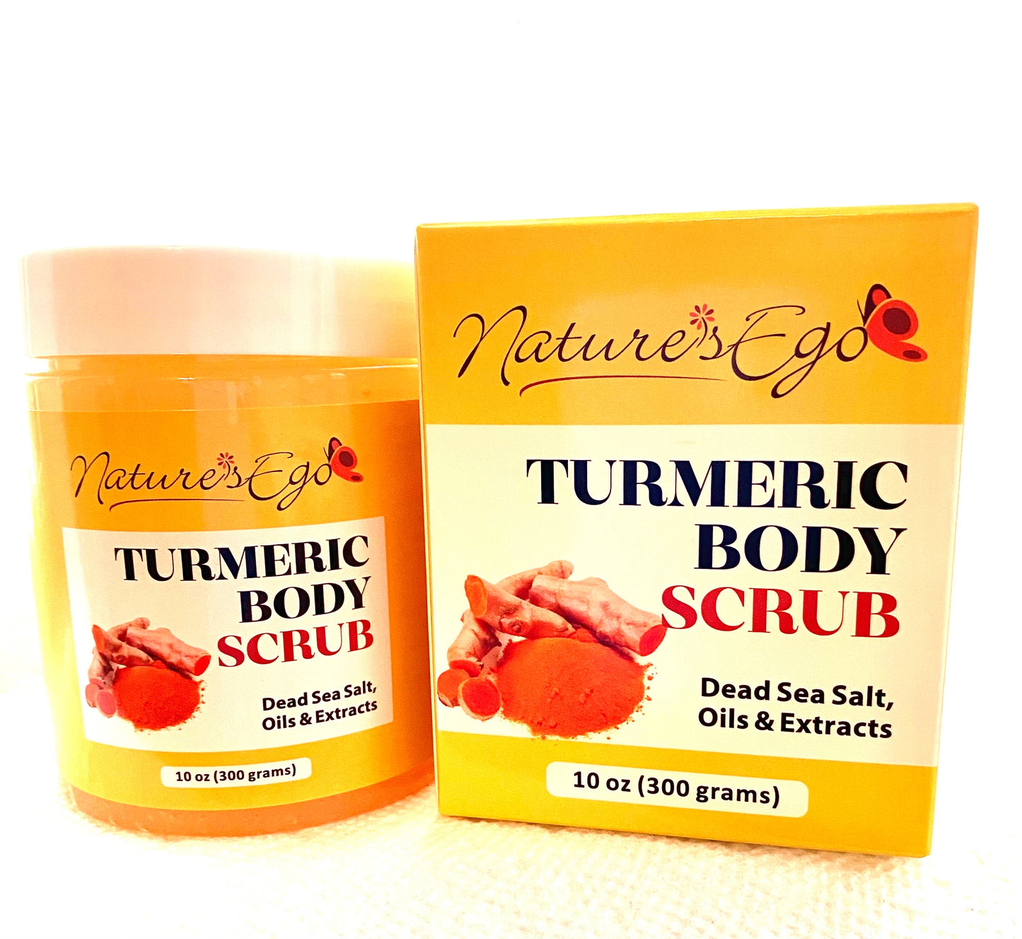 Nature's Ego Turmeric Body Scrub