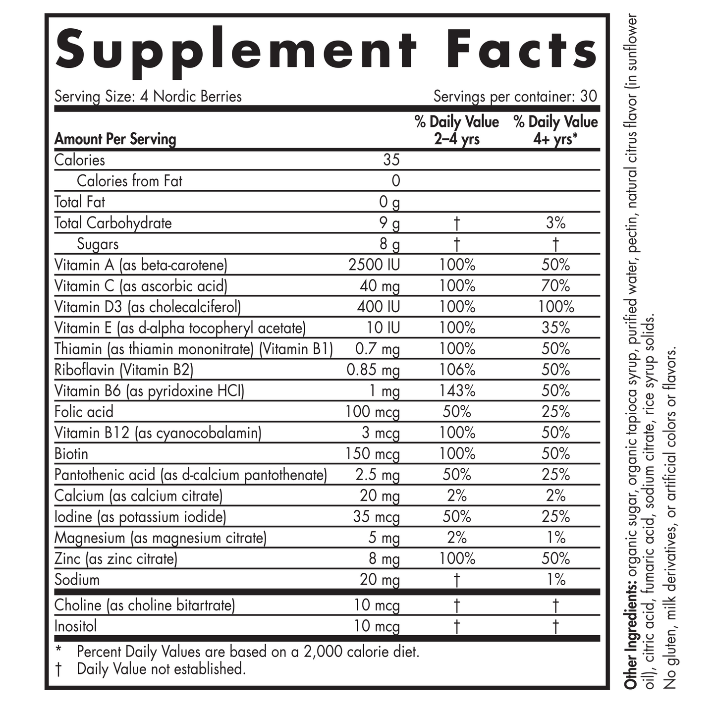 Nordic Naturals Nordic Berries