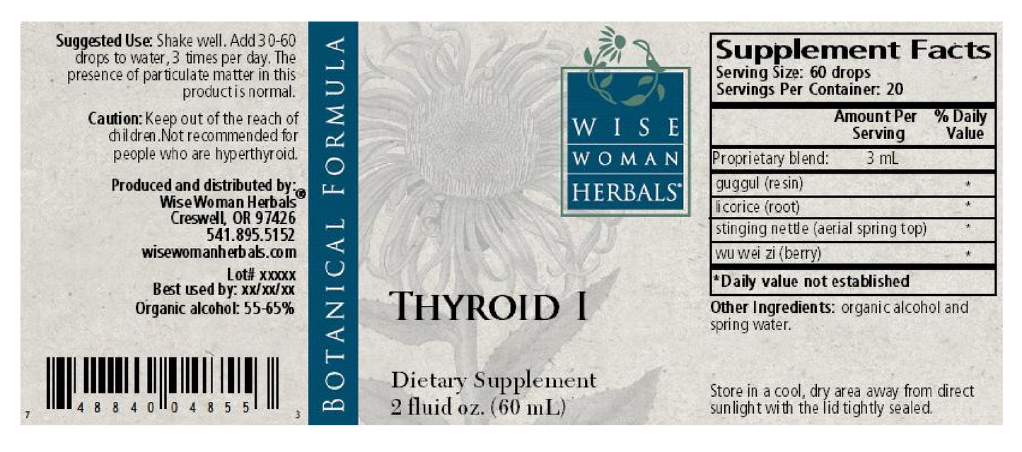 Wise Woman Herbals Thyroid I