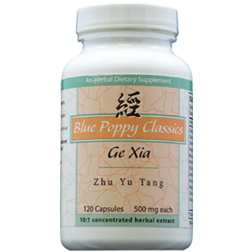 Blue Poppy Ge Xia Zhu Yu Tang 120 caps