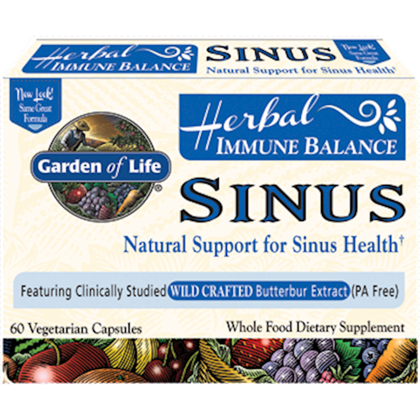 Garden of Life Immune Balance Sinus 60 vcaps