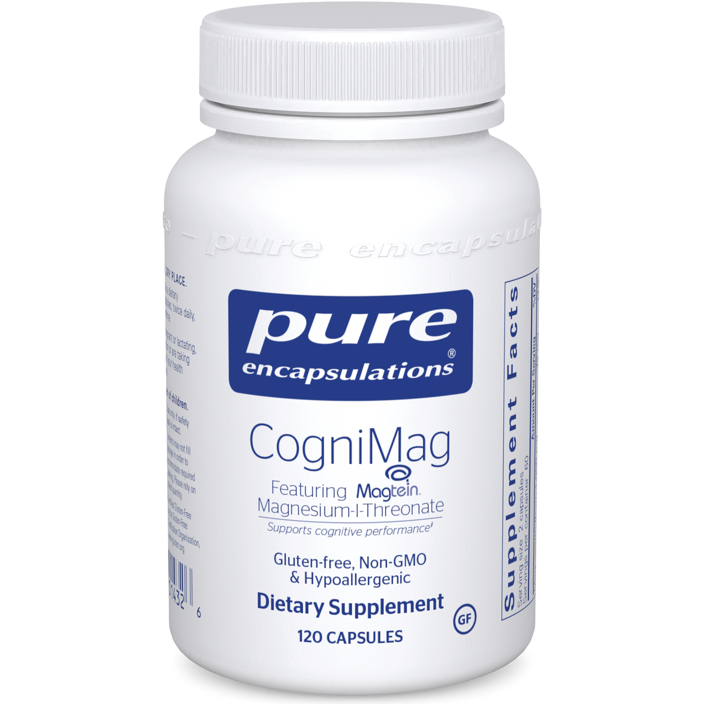 Pure Encapsulations CogniMag 120 caps