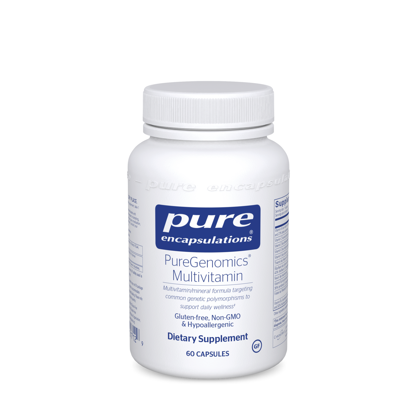 Pure Encapsulations PureGenomics Multivitamin 60 caps