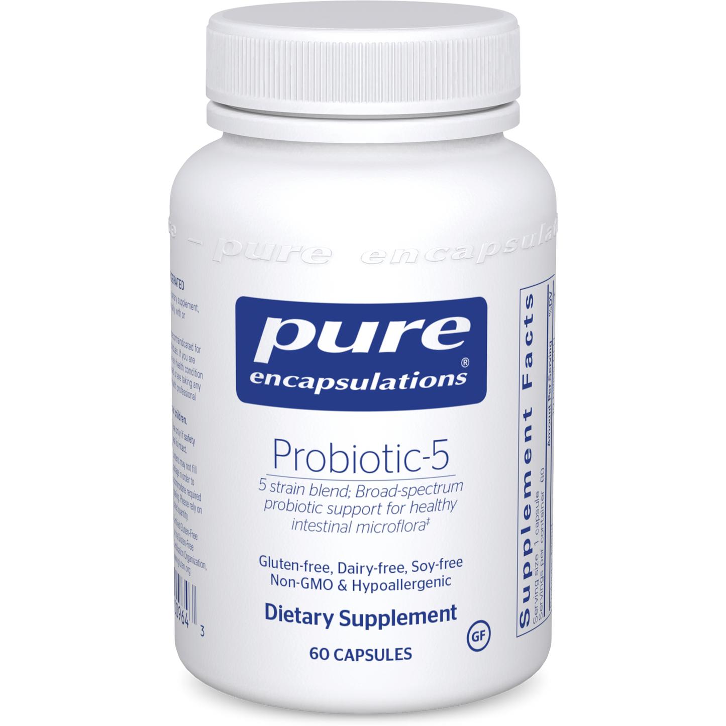 Pure Encapsulations Probiotic-5 (dairy-free) 60 caps