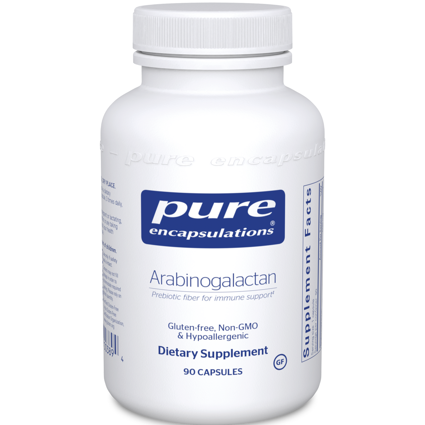 Pure Encapsulations Arabinogalactan 500 mg