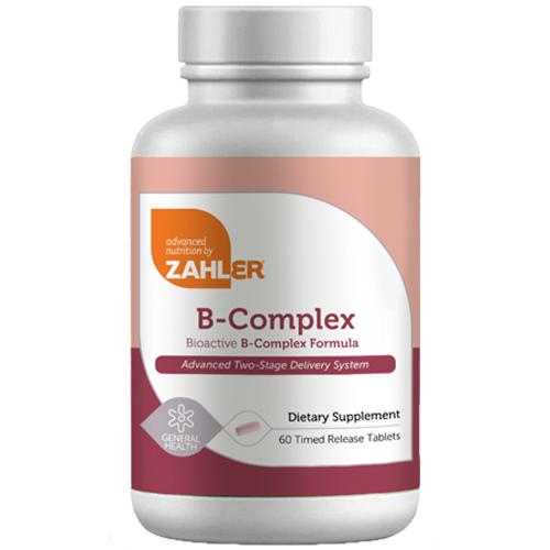 Advanced Nutrition by Zahler B-Complex Timed Release 60 tabs