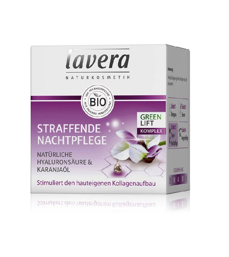 Lavera Organic Hyaluron and Karanja OIl Night Cream - 50 ml