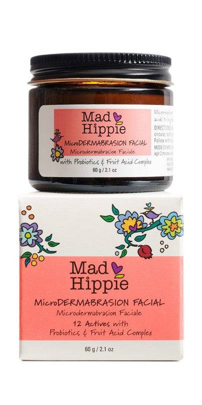 Mad Hippie MicroDermabrasion Facial with Probiotics & Fruit Acid Complex 60g