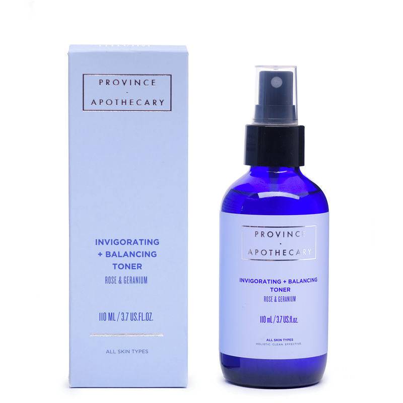 Province Apothecary Invigorating + Balancing Toner with Rose & Geranium - YesWellness.com