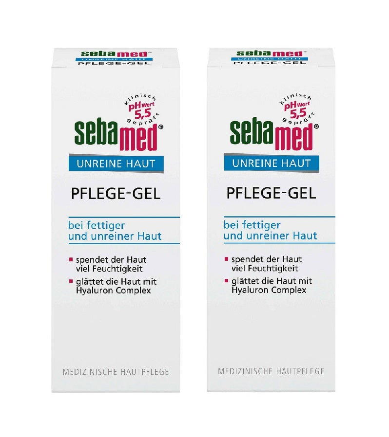 2xPack Sebamed Blemished Skin Care Gel - 100 ml
