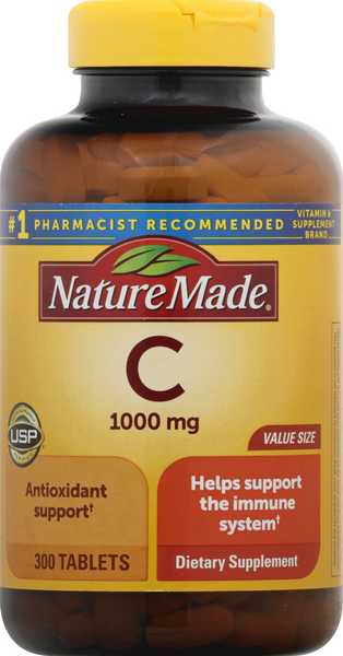 Nature Made Vitamin C 1000mg Tablets
