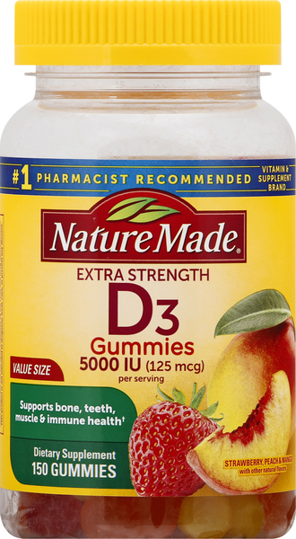 Nature Made Vitamin D 5000 Gummies