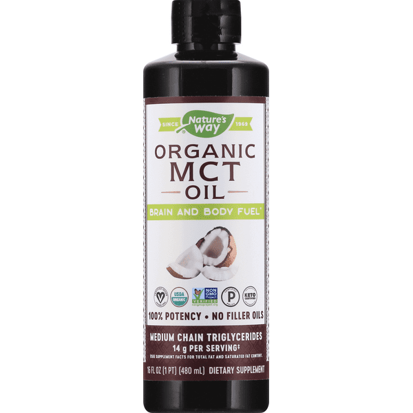 Nature's Way MCT Oil From Coconut 100% Potency