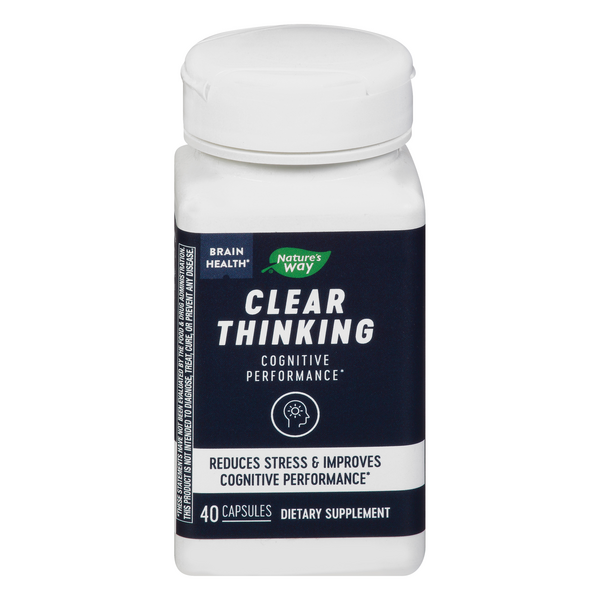 Nature's Way Clear Thinking, Capsules
