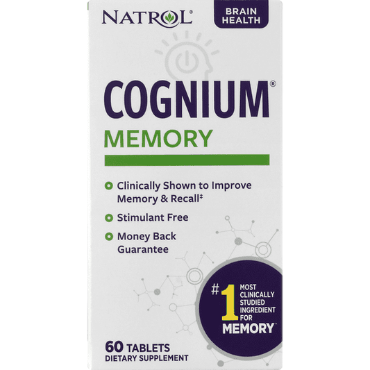Natrol Cognium, Memory, Tablets