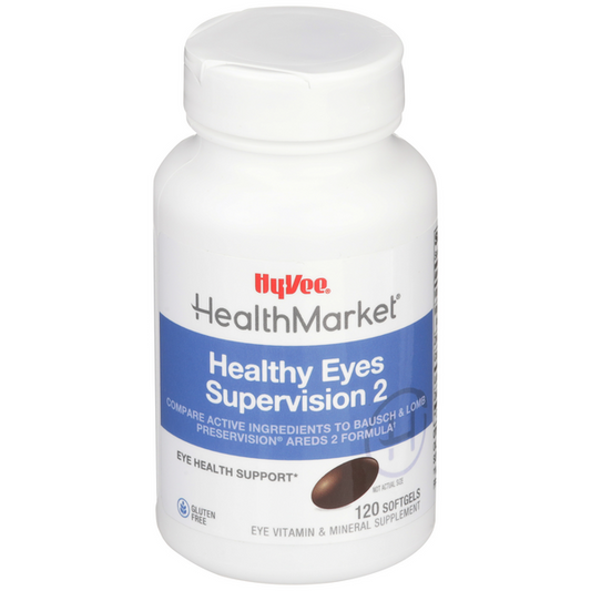 Hy-Vee HealthMarket Healthy Eyes Supervision 2 Softgels