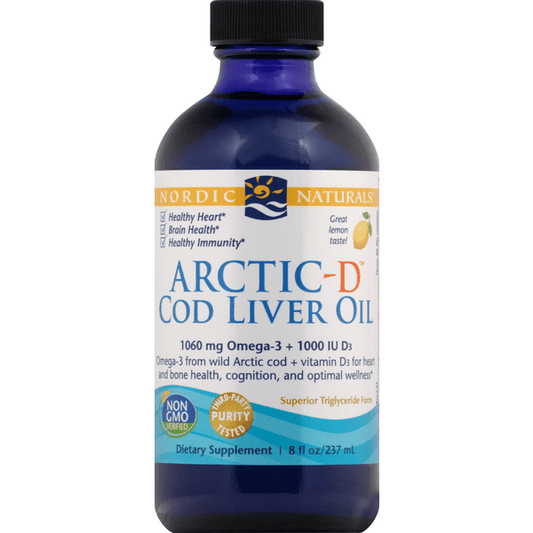 Nordic Naturals Arctic-D Cod Liver Oil