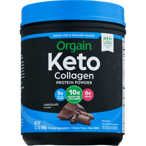 Orgain Ketogenic Collagen Vanilla Protein Powder