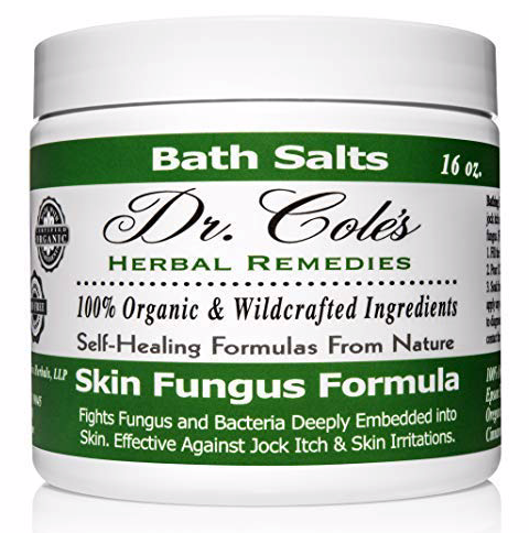 Dr. Cole’s Organic Anti-fungal Skin Soaking Salts by COLEHERBALS