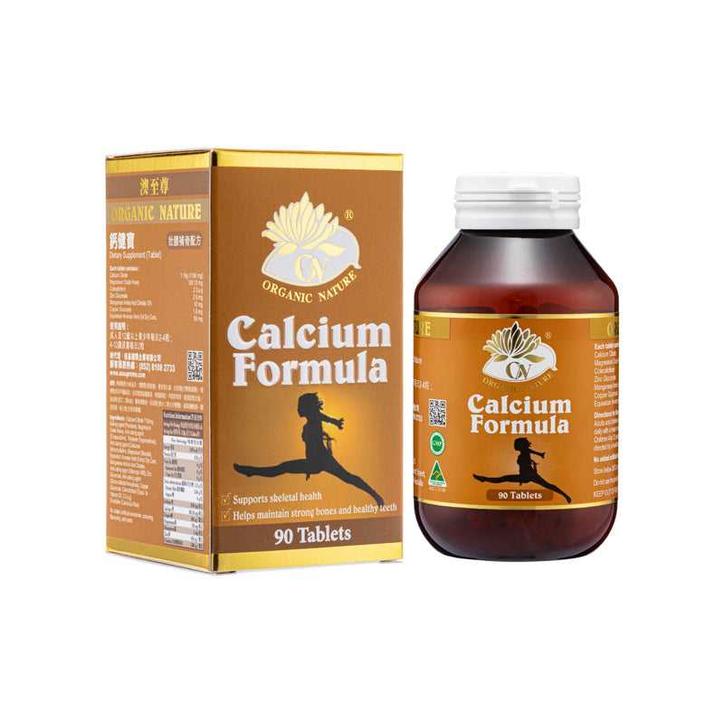 Organic Nature Calcium Formula 90Tablets