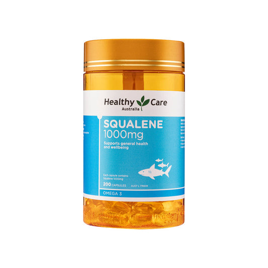 Healthy Care Squalene 1000Mg  200 Capsules