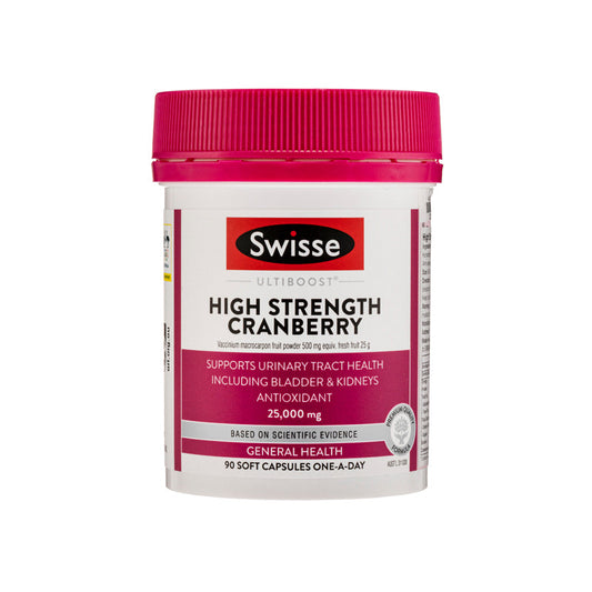 Swisse Ultiboost High Strength Cranberry 90 Capsules