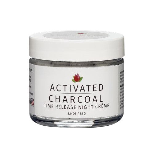 Reviva, Activated Charcoal Night Creme, 2 Oz