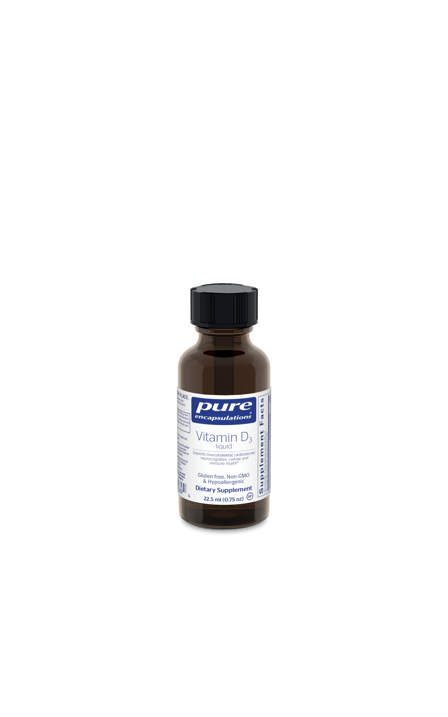 Pure Encapsulations Vitamin D3 Liquid 22.5 ml